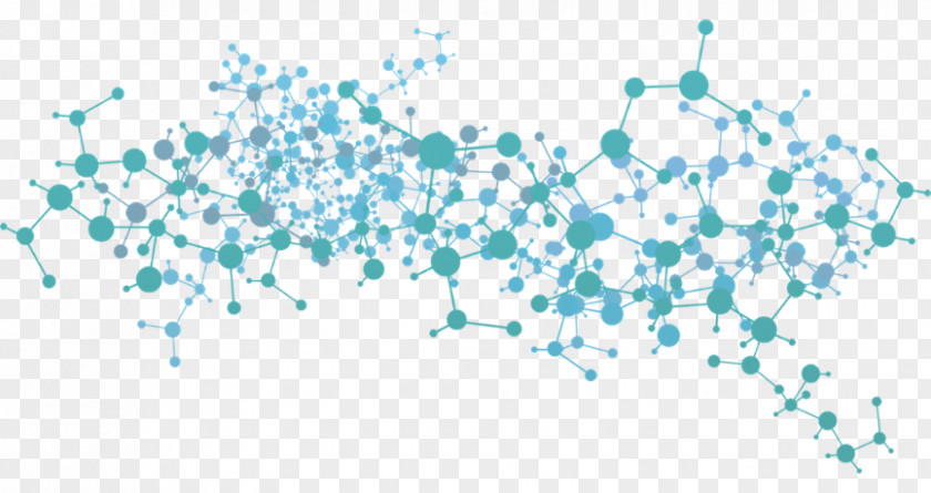 Abstract Molecule PNG