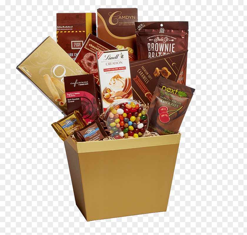 Ghirardelli Dark Chocolate Mishloach Manot Food Gift Baskets Hamper PNG