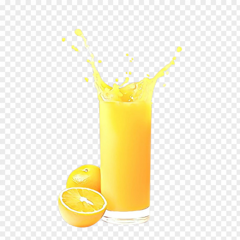 Orange Drink Juice Fuzzy Navel Soft PNG