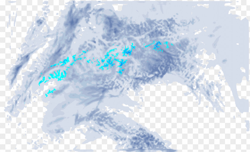 Radar Polar Ice Cap Glacial Landform World 09738 Glacier PNG