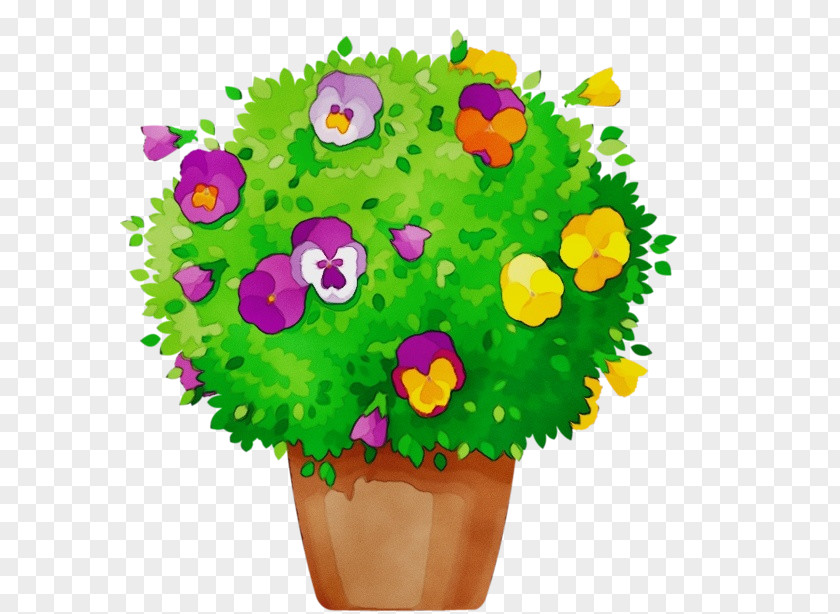 Bouquet Flowerpot Plant Flower Grass PNG