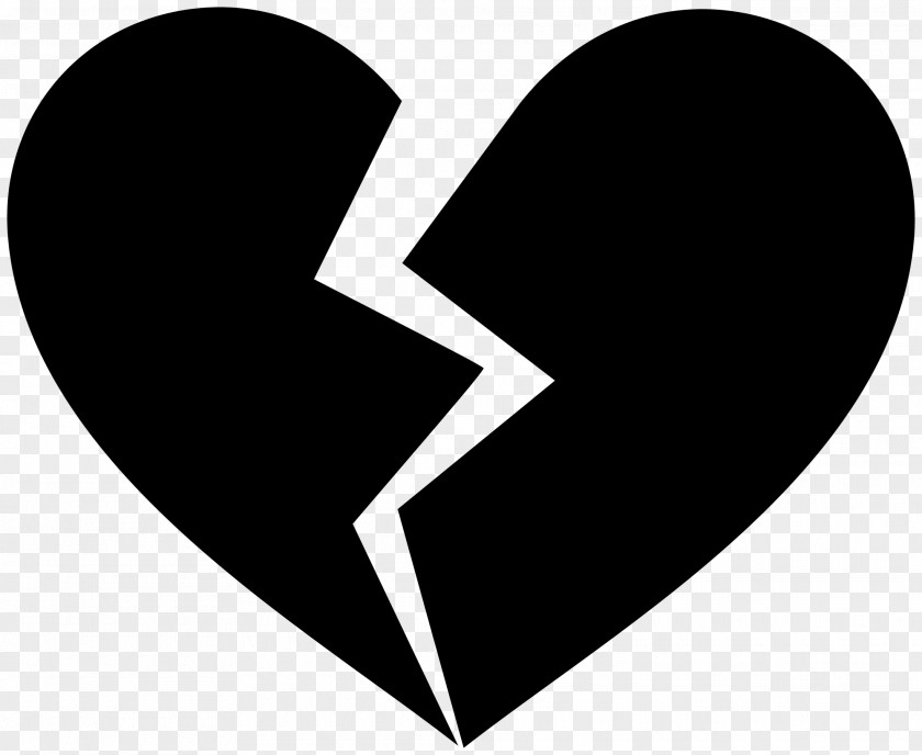 Breakup Broken Heart Clip Art Image PNG