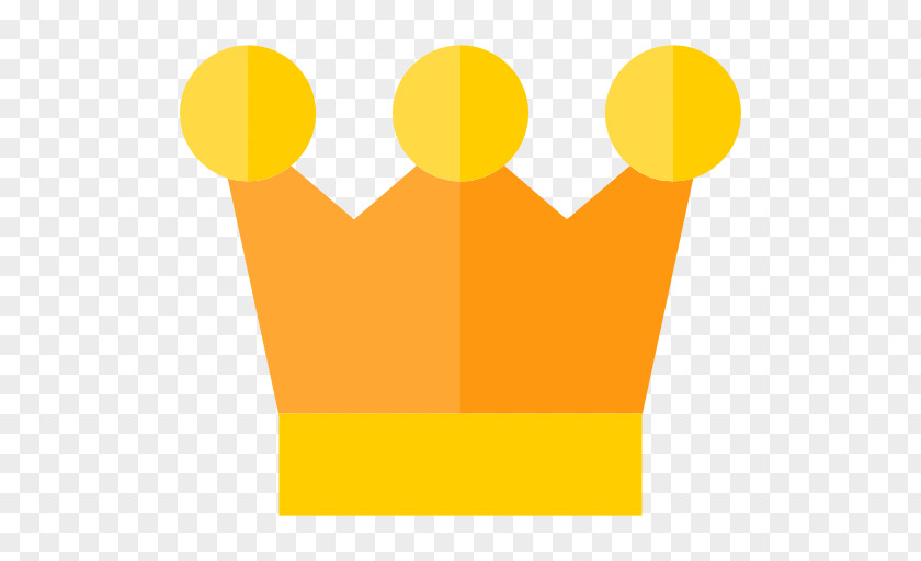 Exclusive King Crown Flat Design PNG
