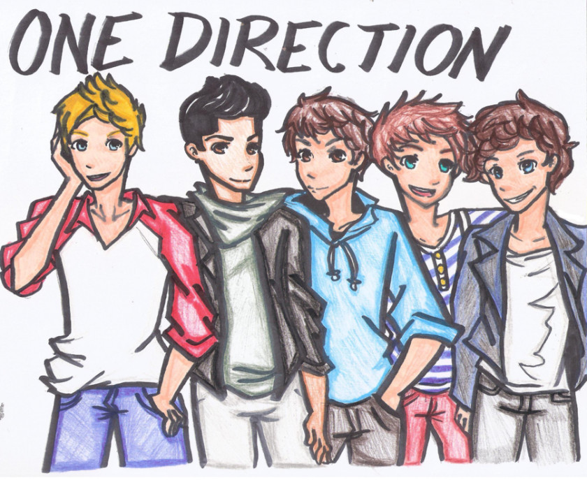 One Direction Cliparts Cartoon Drawing Comics Clip Art PNG