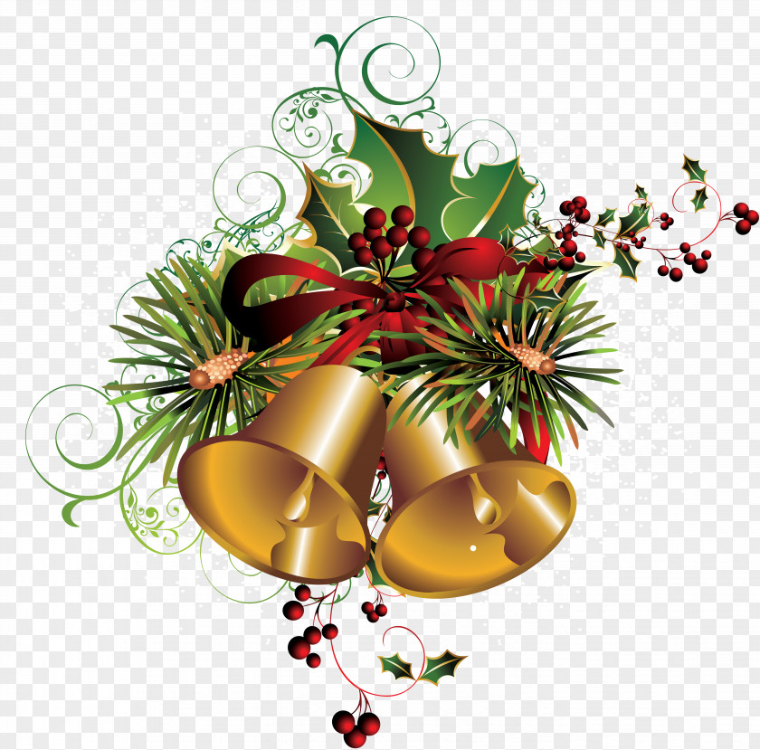 Year Christmas Bell Clip Art PNG