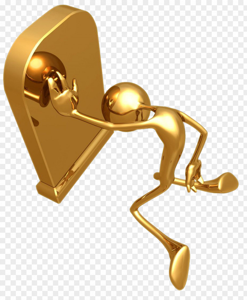 3D Oscars Three-dimensional Space Businessperson Gold PNG
