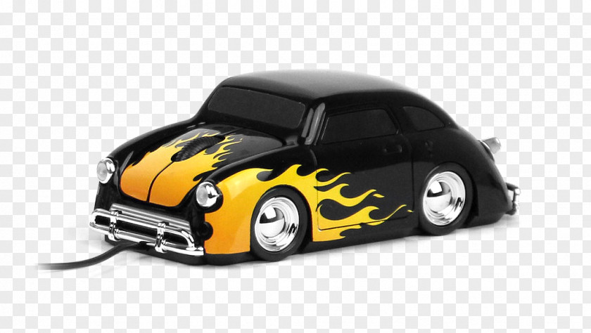 Hot Rod Computer Mouse Mid-size Car Satzuma USB PNG