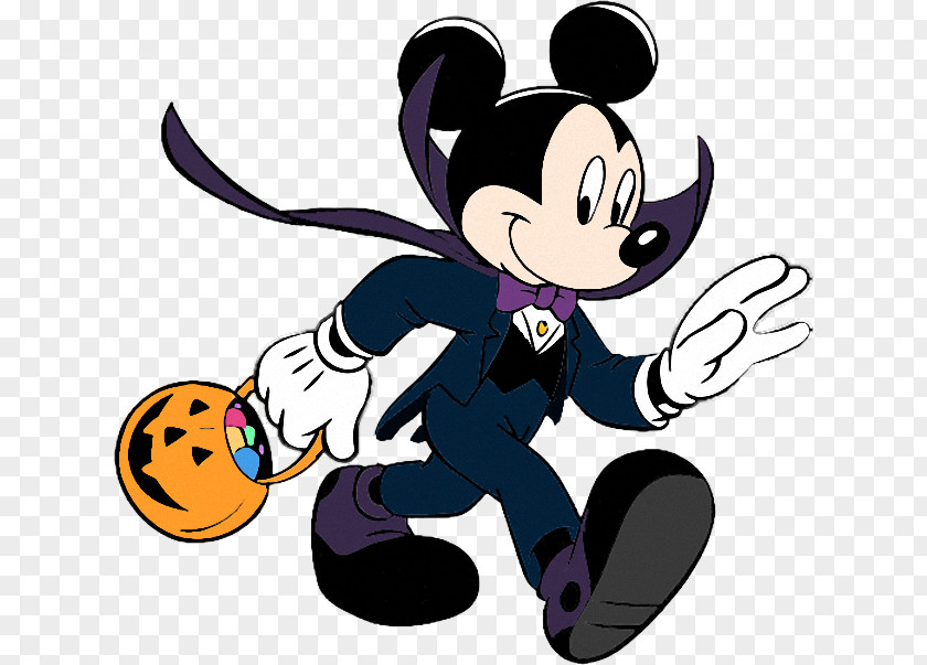 Mickey Mouse Minnie Halloween The Walt Disney Company Clip Art PNG
