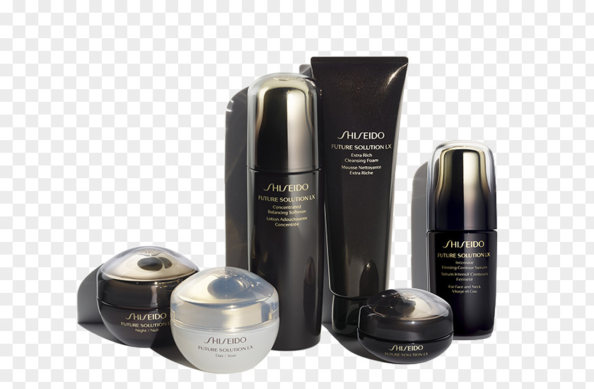 Shiseido Future Solution LX Total Regenerating Cream Night Eye And Lip Contour Skin Care Cosmetics PNG