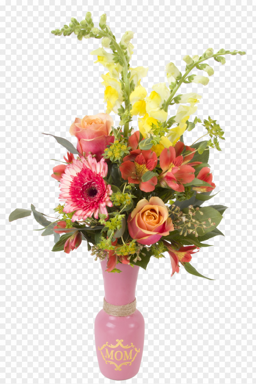 Teacher's Day Bouquet Garden Roses Floral Design Cut Flowers Vase Flower PNG