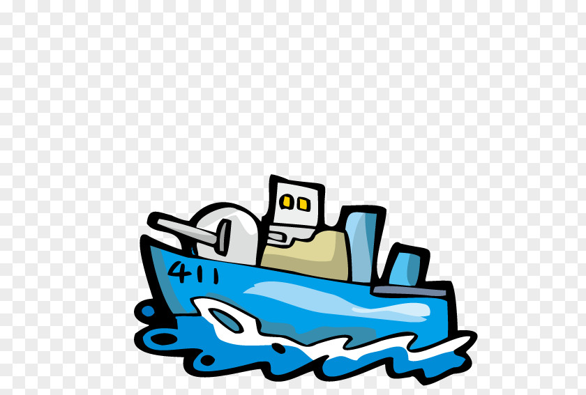 Warship Weapon Cartoon Clip Art PNG