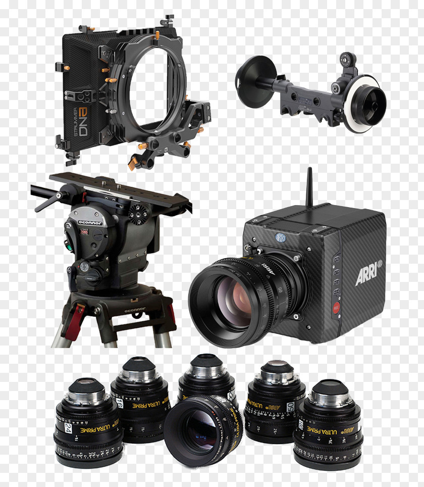 Arri Alexa Digital SLR Camera Lens Canon EF Mount Matte Box PNG