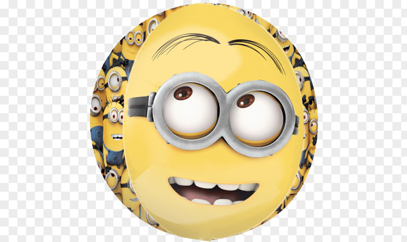 Balloon Gas Minions Party Favor PNG