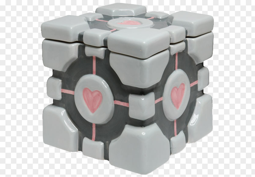 Cookie Jar Group Portal 2 Biscuit Jars Companion Cube Biscuits PNG