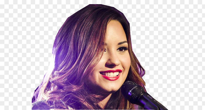 Demi Lovato Black Hair Beauty Coloring Common Starling PNG