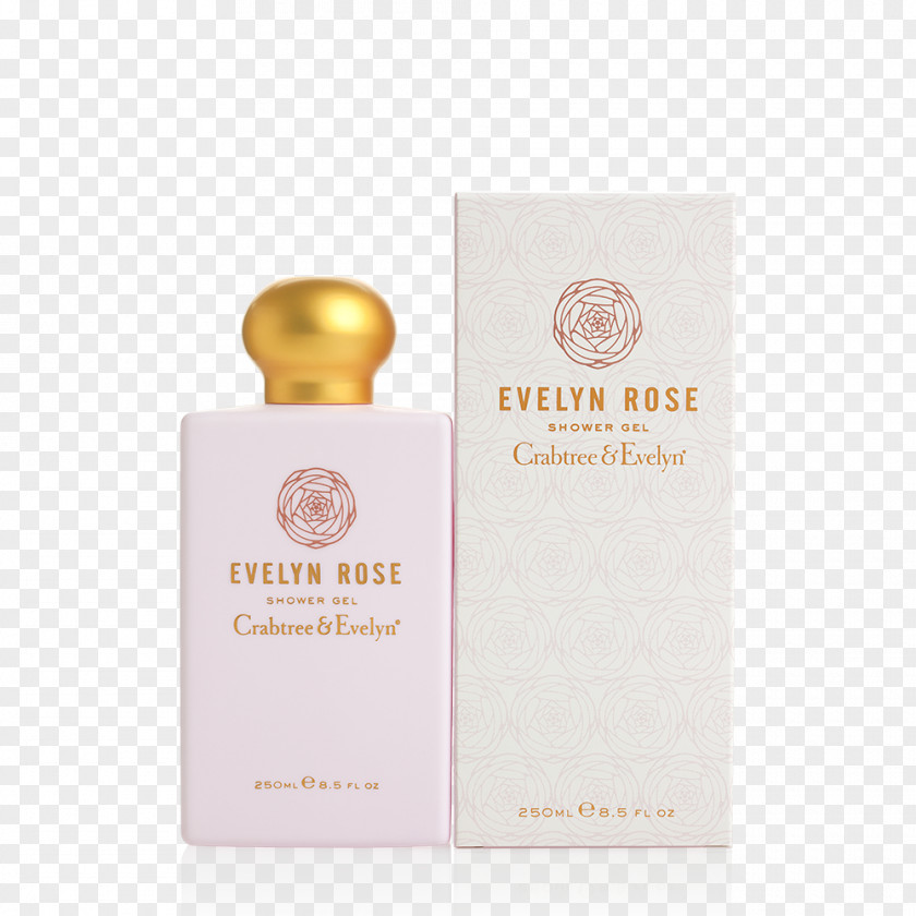 Perfume Lotion Shower Gel Bathing Rose 'Evelyn' PNG