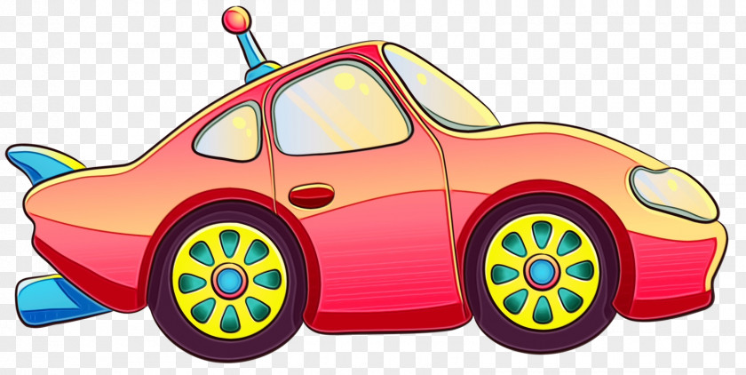 Play Compact Car Cartoon Baby PNG