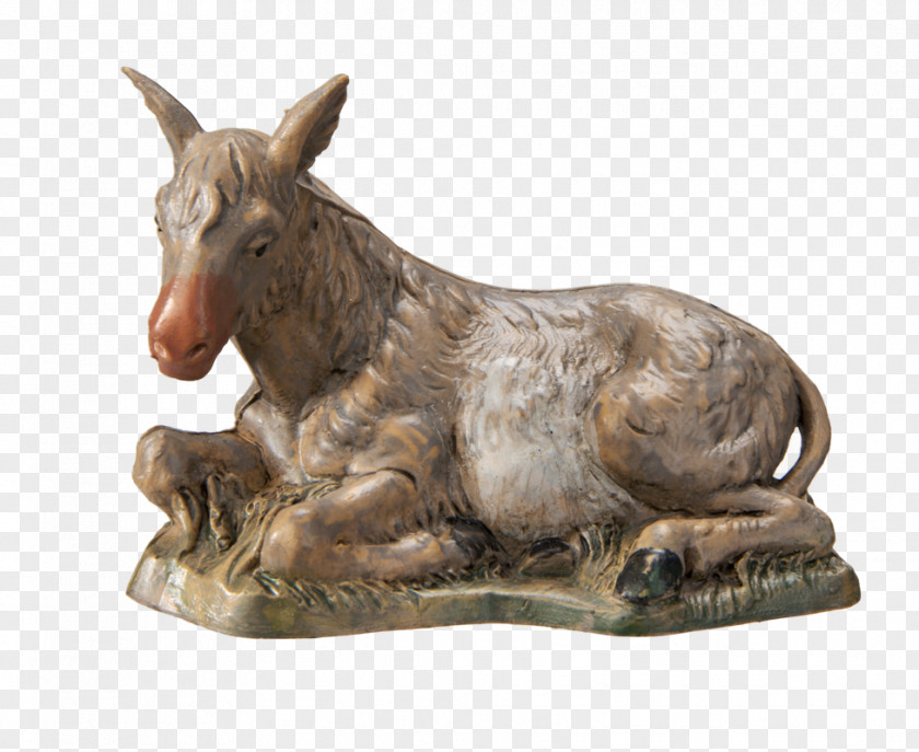 Rothenburg Ob Der Tauber Bronze Sculpture Figurine Donkey PNG