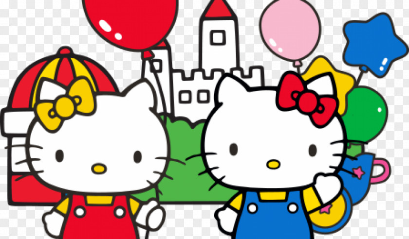 Birthday Hello Kitty Sanrio Puroland Greeting & Note Cards PNG
