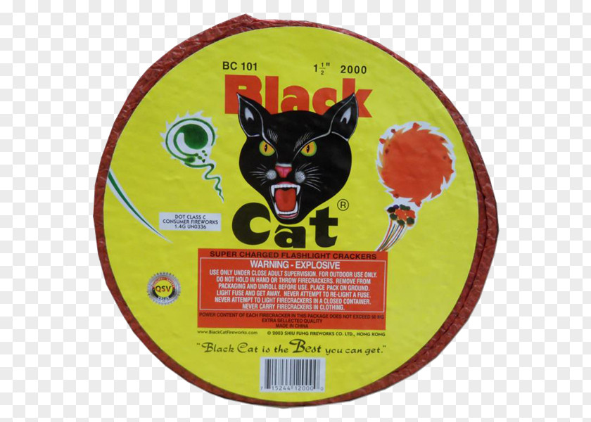 Black Cat Firecracker Fireworks Ltd. Standard PNG