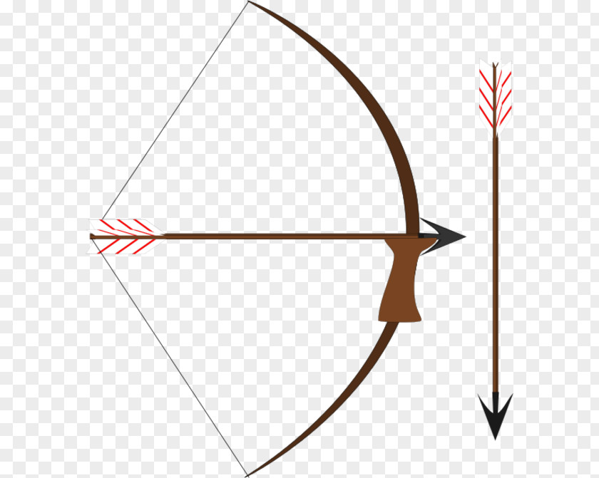 Bow And Arrow Vector Clip Art Archery PNG