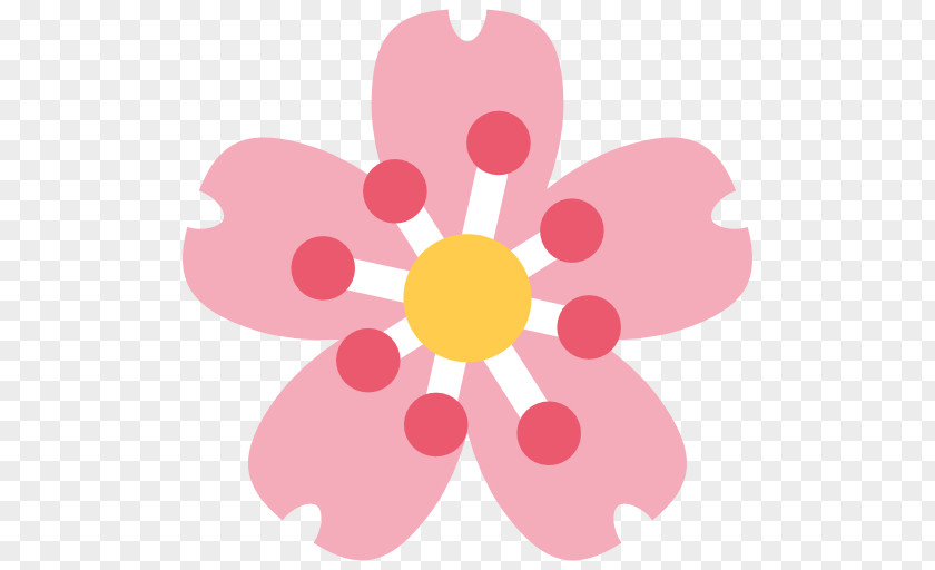 Emoji Domain Flower Emojipedia English PNG