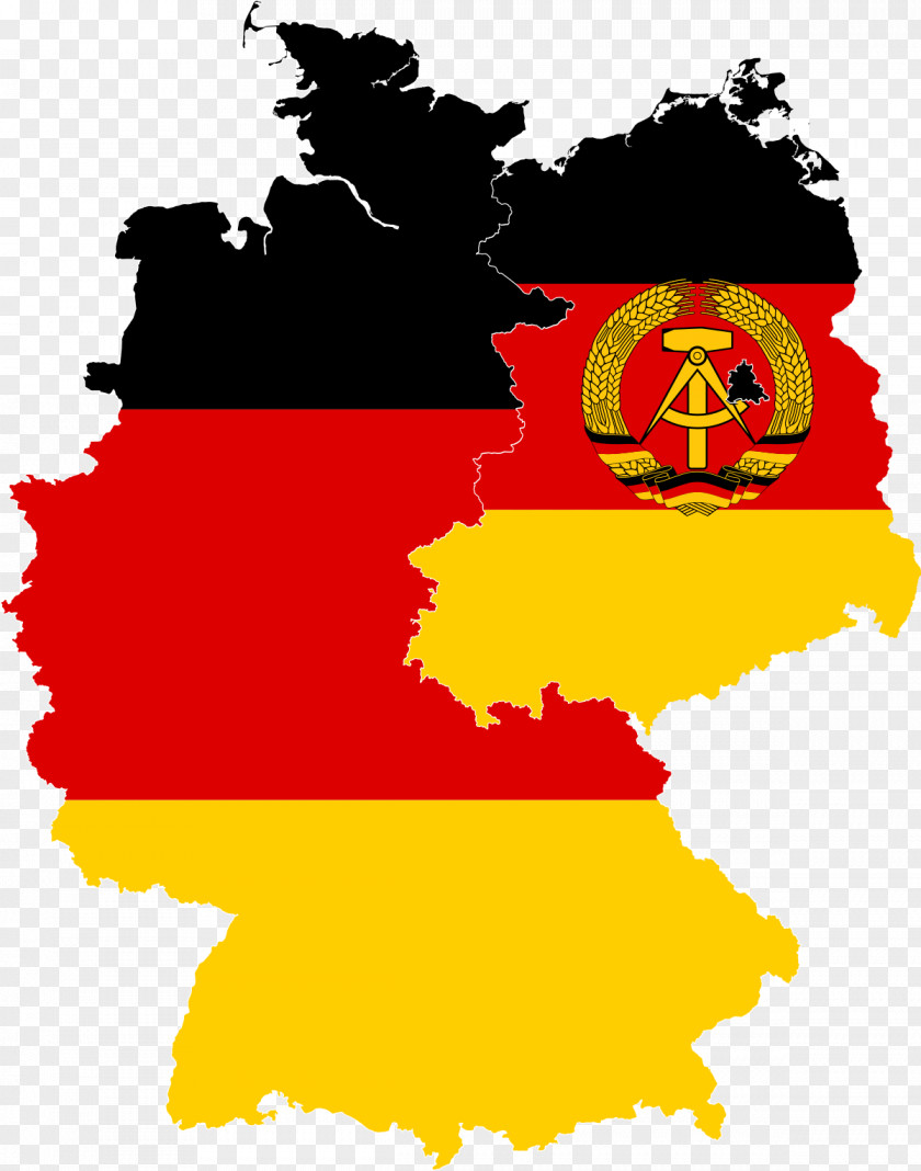 Flag West Germany German Reunification East Berlin Of PNG