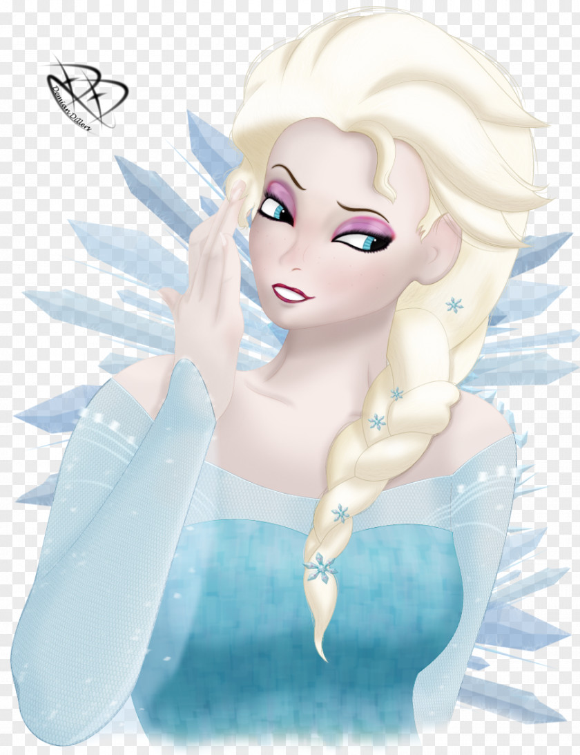 Frozen Elsa Legendary Creature Violet Face Lilac Fairy PNG