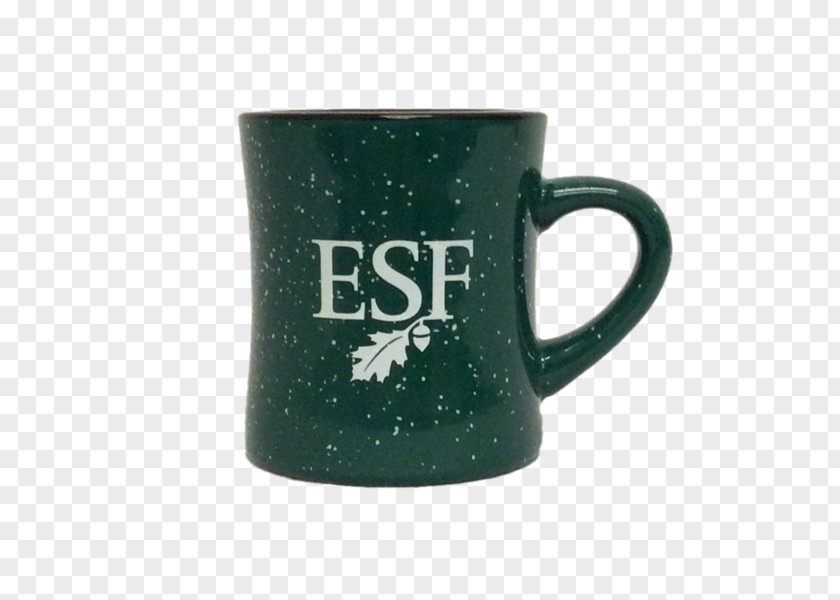 Green Mug Coffee Cup Ceramic SUNY College Of Environmental Science And Forestry PNG
