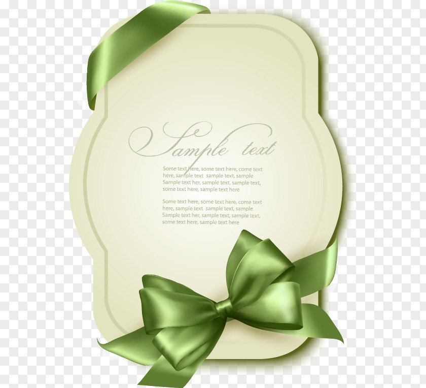 Hand Drawn Envelope Green Ribbon Bow Birthday Shoelace Knot Flower Bouquet PNG
