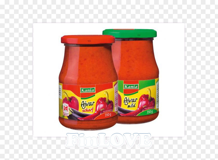 Ajvar Hot Sauce Sweet Chili Ketchup Lidl PNG
