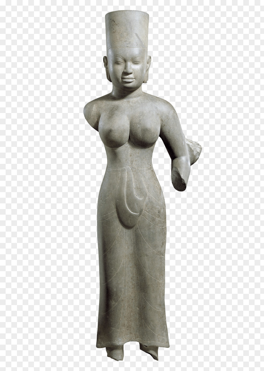 Durga Sculpture Metropolitan Museum Of Art Head Shiva Mahendraparvata Cambodian PNG
