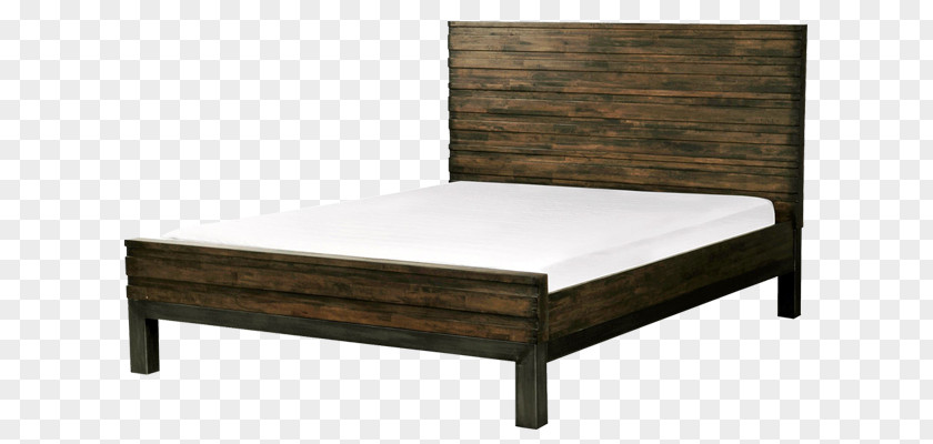 King Size Bed Frame Headboard Table Mattress PNG