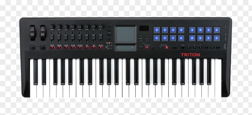 Musical Instruments Korg Triton Taktile MIDI Controllers Keyboard PNG
