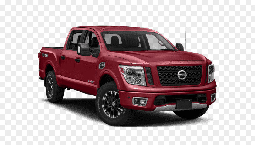 Nissan 2018 Titan PRO-4X Crew Cab Car Four-wheel Drive PNG