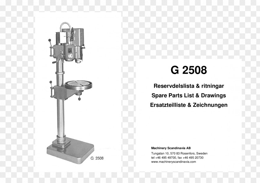 Spare Parts Tafelboormachine Augers Gear Milling PNG