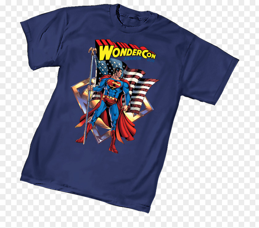 Superman T-shirt San Diego Comic-Con 2018 WonderCon Batman PNG