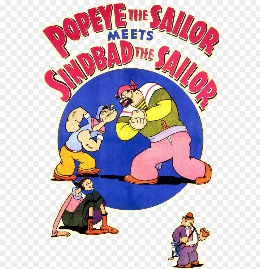 Animation Popeye Sinbad One Thousand And Nights Short Film PNG