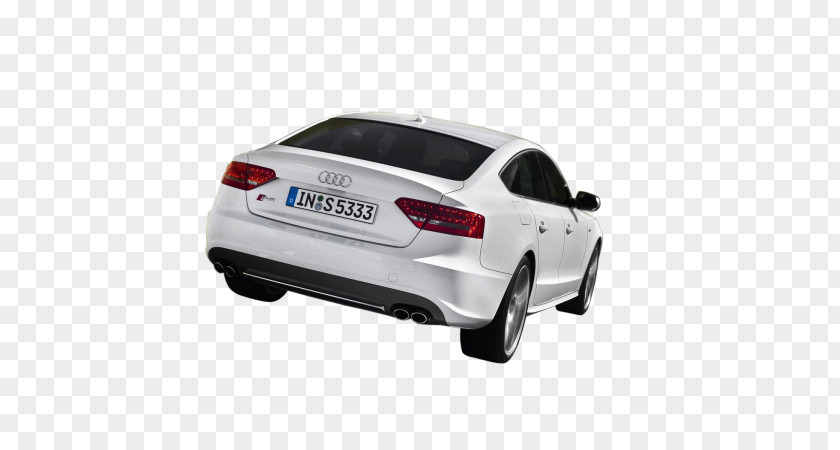 Audi S5 Bumper Mid-size Car Exhaust System Motor Vehicle PNG
