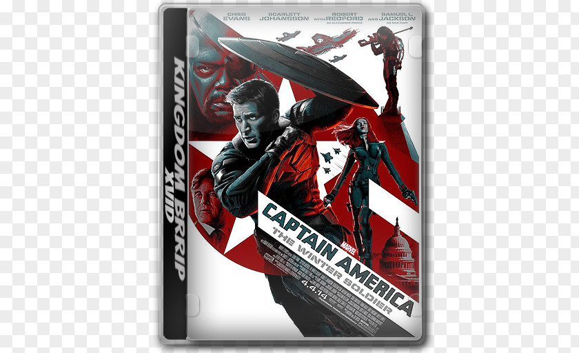 Captain America Bucky Barnes Film Poster PNG