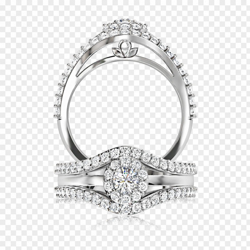 Diamond Wedding Ring Jewellery Engagement PNG