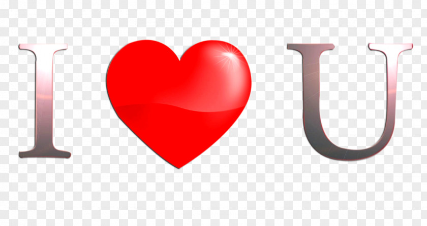 I Love Heart Font PNG