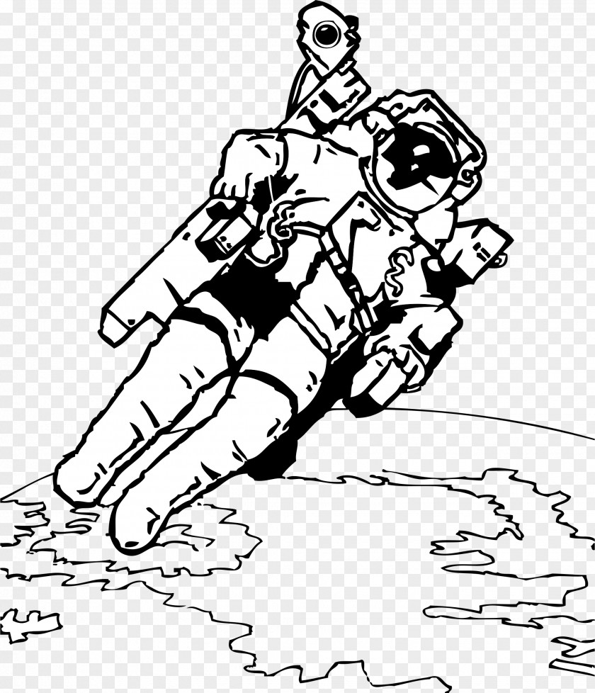 Astronaut Extravehicular Activity Outer Space Clip Art PNG