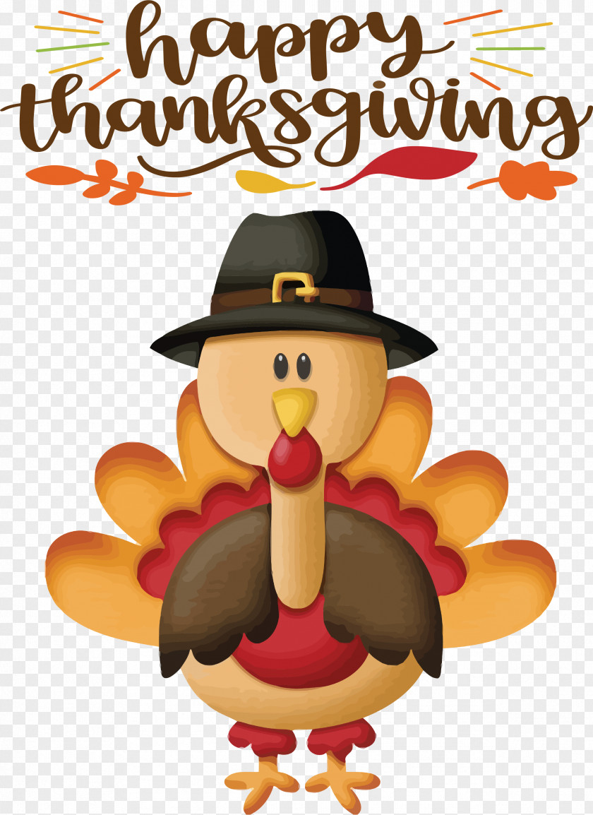 Happy Thanksgiving Turkey PNG