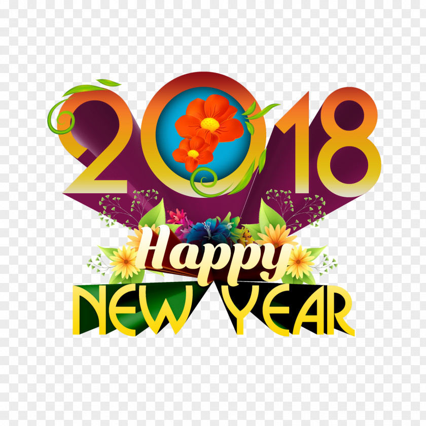 2018 New Year's Day Wish Havre De Jeux Clip Art PNG