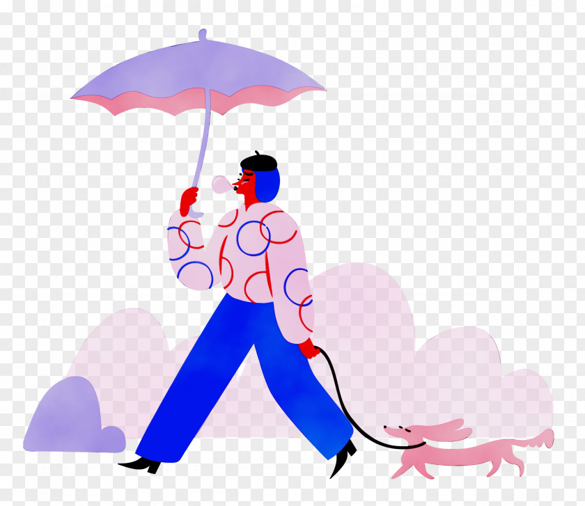 Cartoon Character Umbrella Line Microsoft Azure PNG