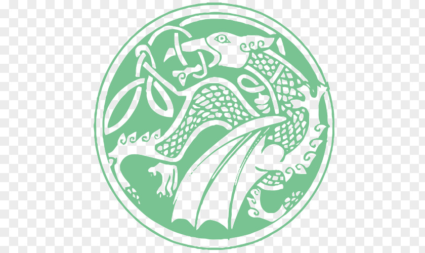 Celtic Celts Knot Dragon Graphic Design PNG