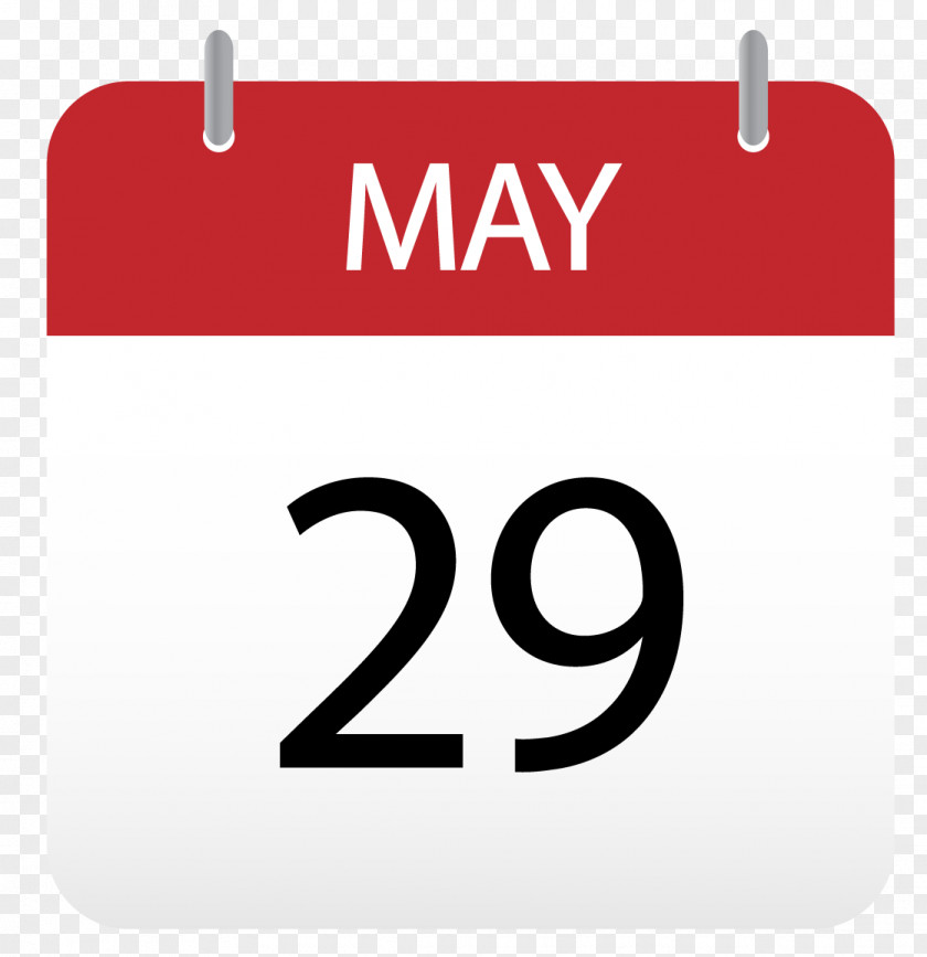 Date Clipart May 29 Public Holiday Symbol PNG