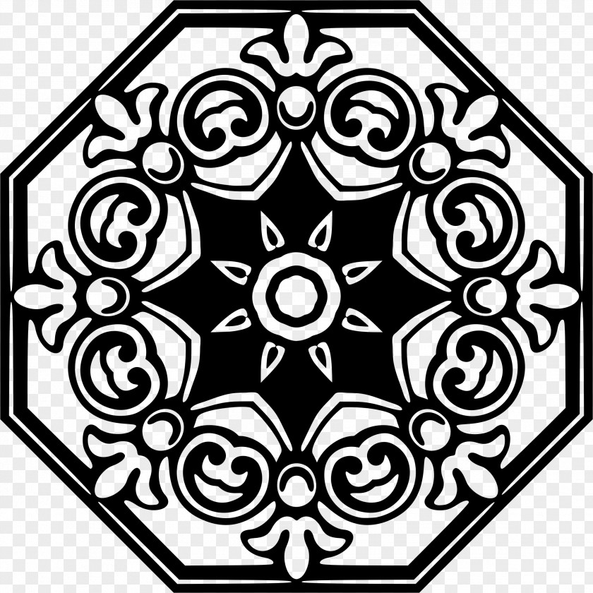 Octagon Design Bundesautobahn 3 21, 22, 23 Ornament Clip Art PNG