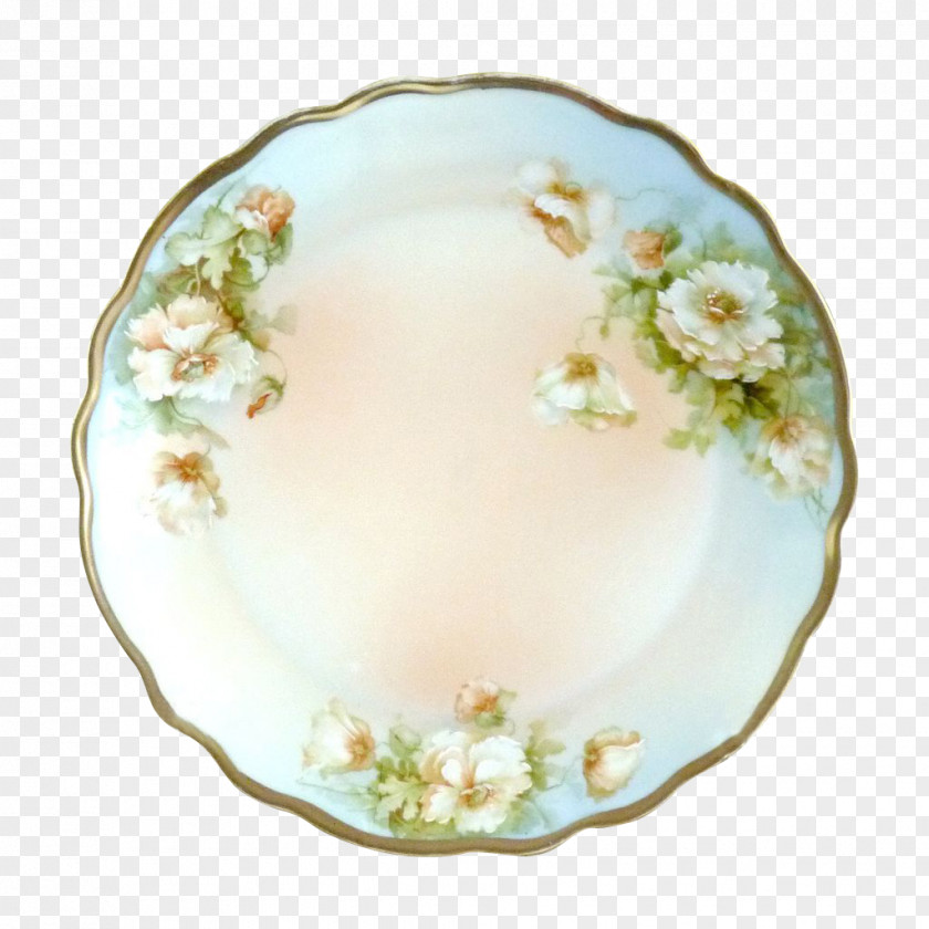 Plate Porcelain Pottery Charger Scherzer & PNG